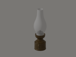 Oil Lamp 3D मॉडल