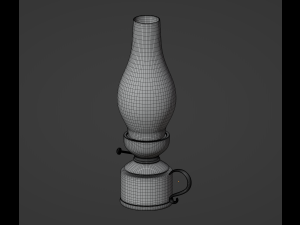 Oil Lamp 3D मॉडल