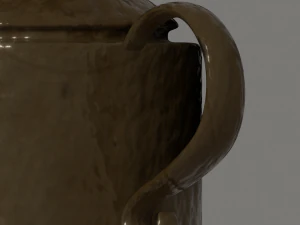 Oil Lamp 3D Model