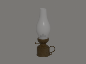Oil Lamp 3D मॉडल