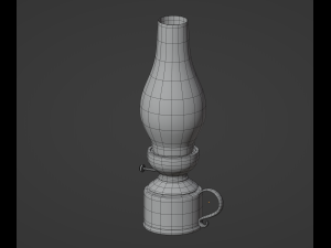 Oil Lamp 3D मॉडल
