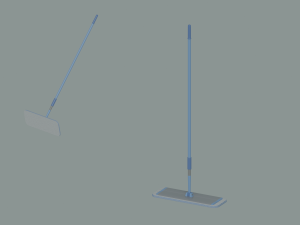 Flat Mop 3D Model
