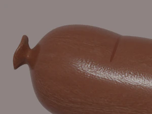 Salsiccia Modello 3D