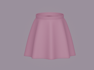 Skirt 3D-Modell