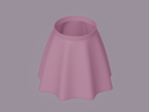 Skirt 3D-Modell