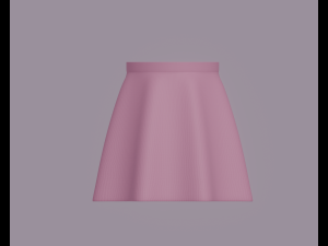 Skirt 3D-Modell