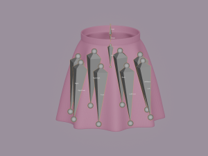Skirt 3D-Modell