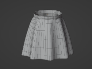 Skirt 3D-Modell