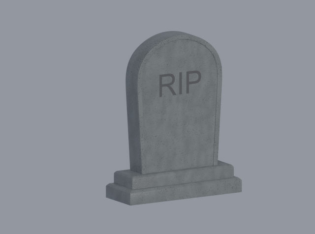 Tombstone 3D-Modell .c4d .max .obj .3ds .fbx .stl .blend 