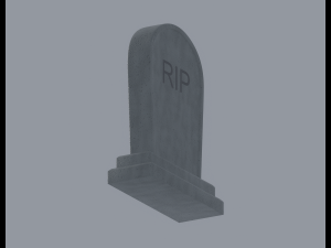 Tombstone 3D-Modell