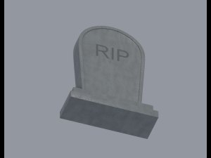 Tombstone 3D-Modell
