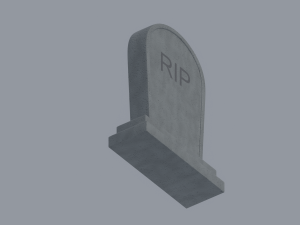 Tombstone 3D-Modell