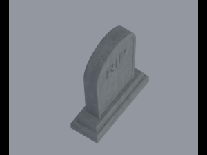 Tombstone 3D-Modell