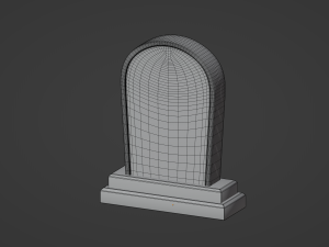 Tombstone 3D-Modell