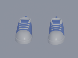 Toon Shoes 3D Модель