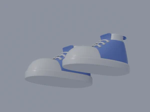 Toon Shoes 3D Model