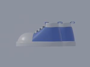 Toon Shoes 3D Модель
