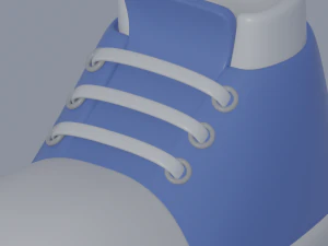 Toon Shoes 3D Model