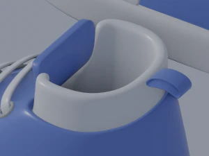 Toon Shoes 3D Model
