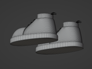 Toon Shoes 3D Модель