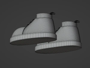 Toon Shoes 3D Model