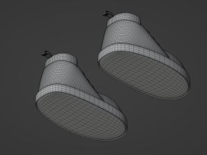 Toon Shoes 3D Модель