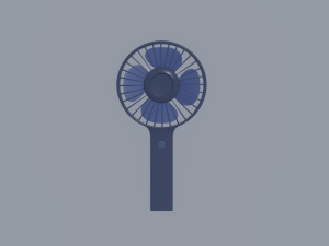 Mini Handheld Fan 3D Model