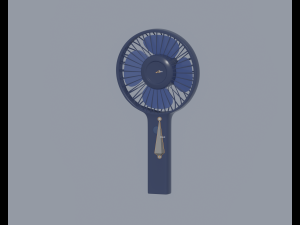 Mini Handheld Fan 3D Model