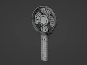 Mini Handheld Fan 3D Model
