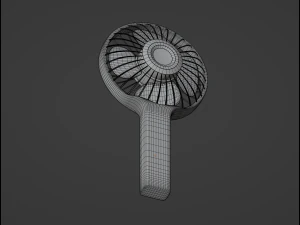 Mini Handheld Fan 3D Model