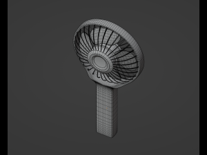 Mini Handheld Fan 3D Model