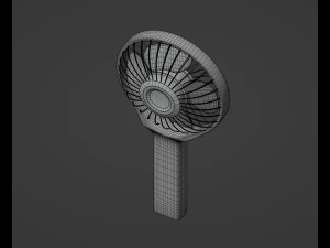 Mini Handheld Fan 3D Model