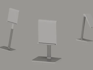 Dudukan Telepon Model 3D