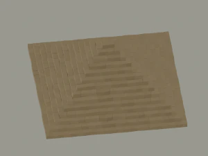 Pir&aacute;mide Modelo 3D