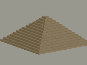 Pir&aacute;mide Modelo 3D