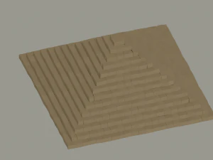 Pir&aacute;mide Modelo 3D