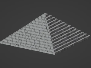 Pir&aacute;mide Modelo 3D