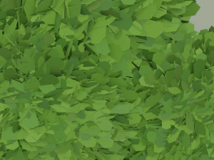 Toon Tree 3D Model