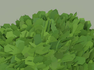 Toon Tree 3D Model