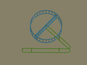 Hamster Wheel 3D Model
