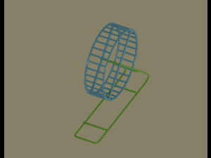 Hamster Wheel 3D Model