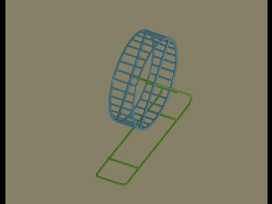 Hamster Wheel 3D Model