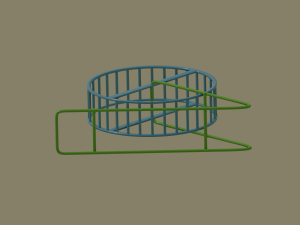Hamster Wheel 3D Model