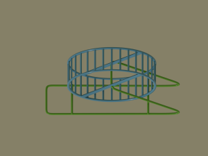 Hamster Wheel 3D Model
