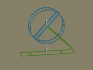 Hamster Wheel 3D Model