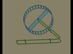 Hamster Wheel 3D Model