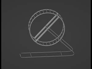 Hamster Wheel 3D Model