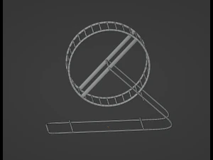 Hamster Wheel 3D Model