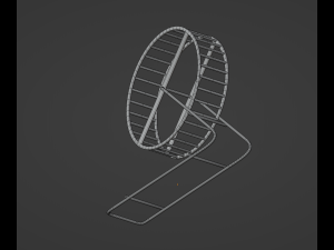 Hamster Wheel 3D Model