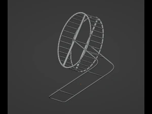 Hamster Wheel 3D Model
